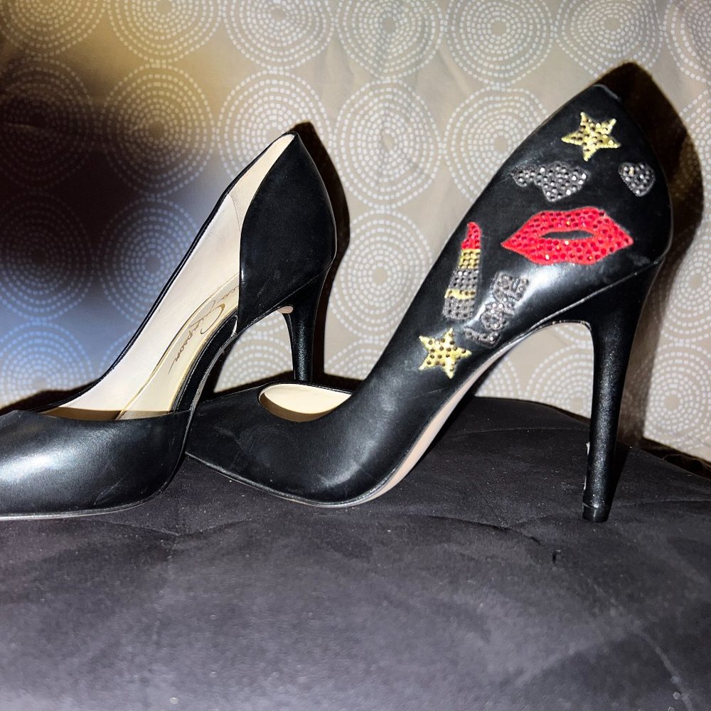 Jessica Simpson Black Heels